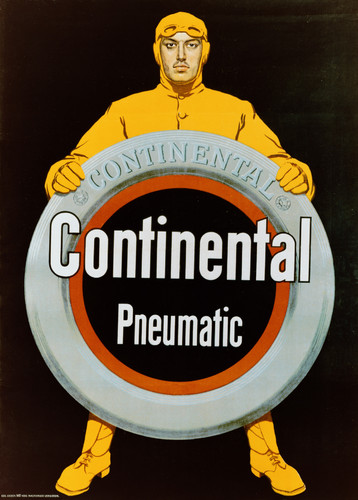 140 Jahre Continental: Werbung von 1912.
