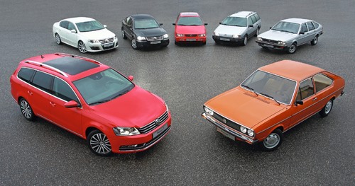 40 Jahre Volkswagen Passat.