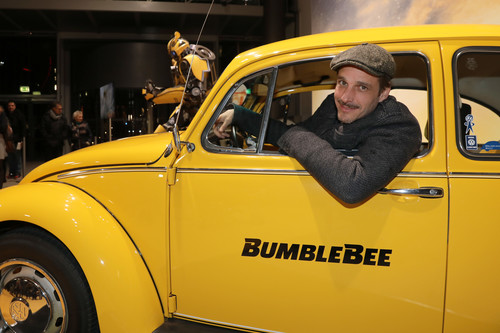 „Bumblebee“-Sneaktpreview in der Autostadt: Schauspieler Max von Thun.