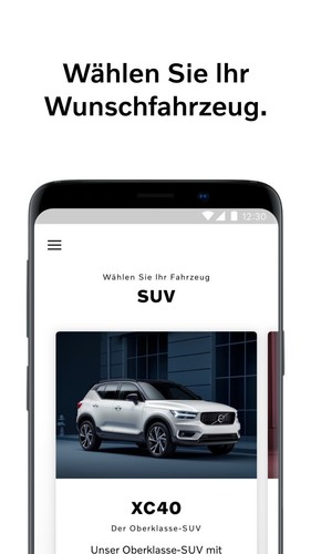 „Care by Volvo“ ist auch per App buchbar.