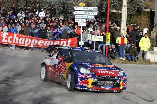Citroen SS3 WRC von Sébastien Loeb und Daniel Elena.