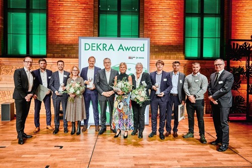 Die Gewinner beim &quot;Dekra Award 2019&quot;.