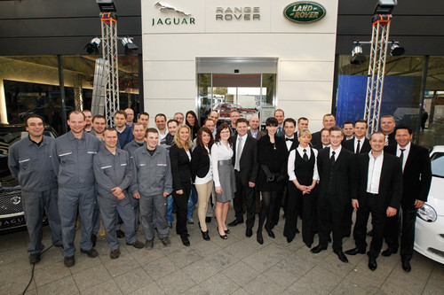 Eröffnung Jaguar-Land Rover Autohaus Dinnebier.