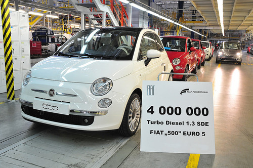 Fiat hat den viermillionsten 1,3-Liter-Multijet-Motor produziert.