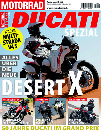 „Motorrad“-Sonderheft „Ducati Spezial“.