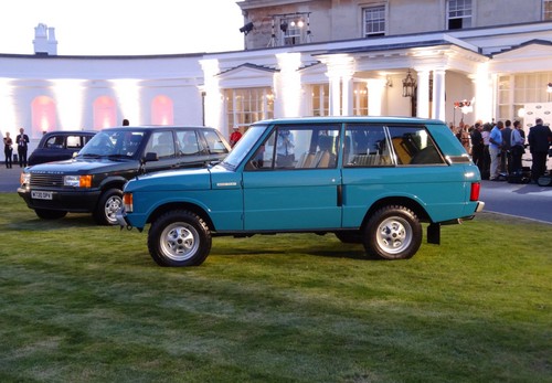 Premiere des Range Rover: Der Ur-Range von 1970.