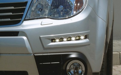 Subaru bietet LED-Tagfahrleuchten für den Forester an.
