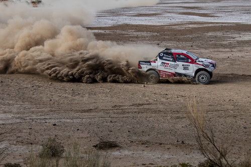 Toyota Hilux Rallye Raid.
