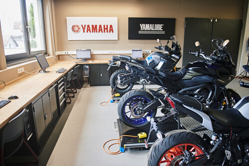 Yamahas Ausbildungswerkstatt.