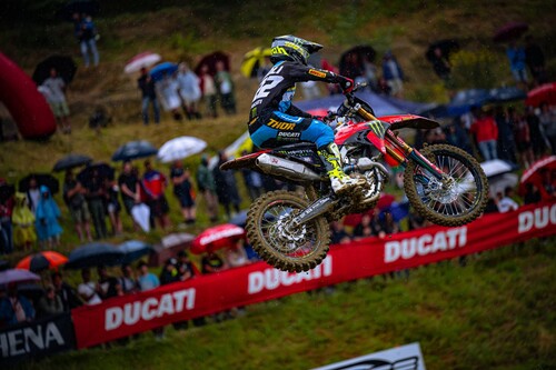 Alessandro Lupino auf der Ducati Desmo 450 MX.