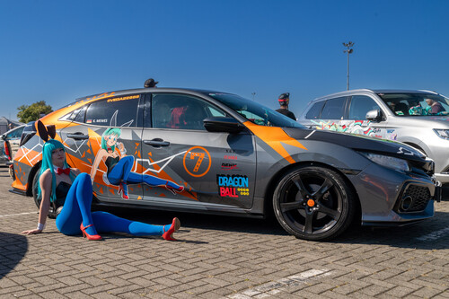 Asia Arena in Oschersleben mit Cosplayer.