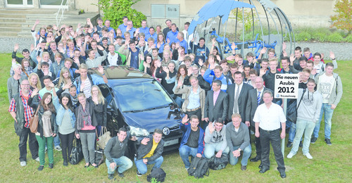 Bei Volkswagen in Braunschweig begannen 118 junge Männer und Frauen am ihre Berufsausbildung oder starteten ins Duale Studium.