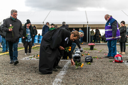 Biker-Gottesdienst in der Motorsport-Arena Oschersleben.