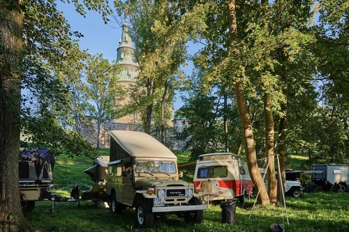 Bushtaxi-Treffen im thüringischen Ohrdruf. 