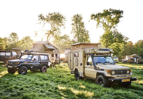 Bushtaxi-Treffen im thüringischen Ohrdruf. 