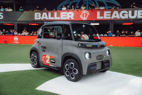 Citroën unterstützt die Baller League.