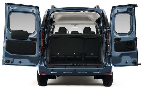Klasse Dacia größten Dokker seiner Kofferraum bietet