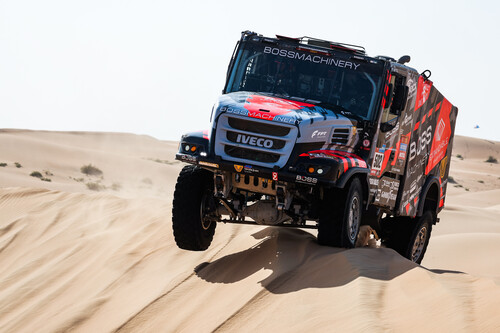 Dakar 2023: Iveco Powerstar von Janus van Kasteren.