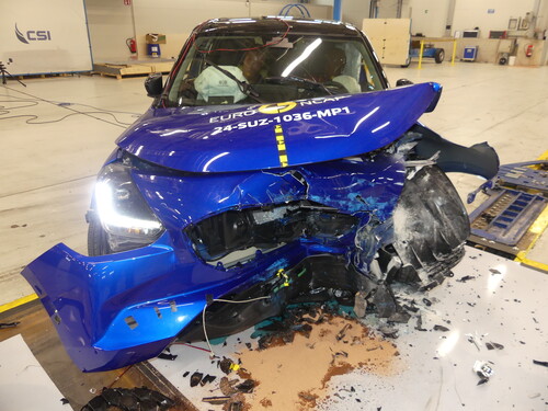 Euro-NCAP-Crashtest: Suzuki Swift.