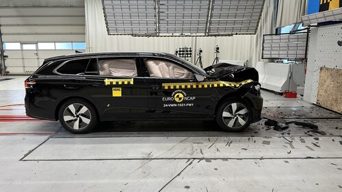 Euro-NCAP-Crashtest: VW Passat.