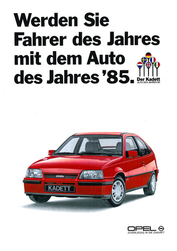 „European Car of the Year 1985“: Opel Kadett E.