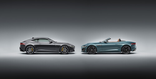 Jaguar F-Type Coupé und Cabriolet.