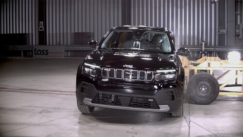 Jeep Avenger im Euro NCAP-Test 2024.