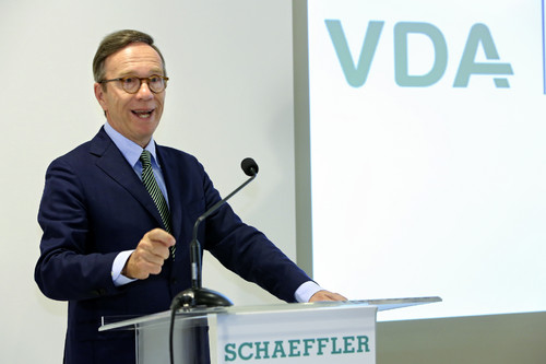Matthias Wissmann, Präsident des Verbandes der Automobilindustrie (VDA).
