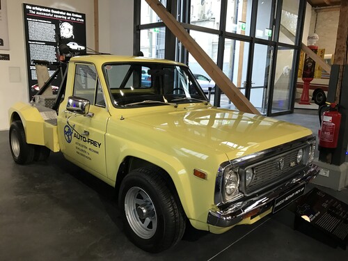 Mazda Rotary Pick-up in der Augsburger Classic-Sammlung.