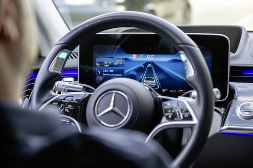 Mercedes-Benz mit Drive Pilot.