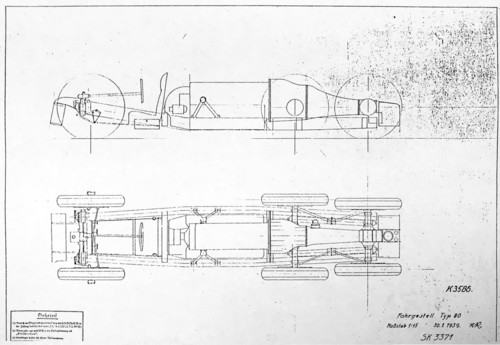 Mercedes-Benz Rekordwagen T 80.