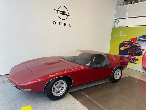 Opel CD Concept: Die Form der 1969 gezeigten Studie ist für die Designer der Marke noch immer eine Inspirationsquelle. 