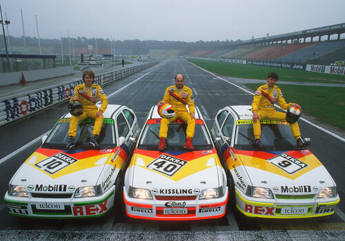 Opel Kadett E GSi in der Deutschen Tourenwagen-Meisterschaft (1989).