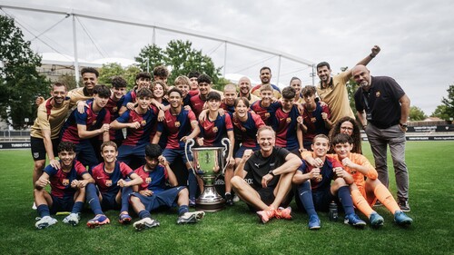 Porsche Fußball-Cup 2024: Sieger FC Barcelona.