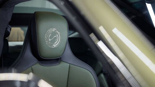 Porsche Taycan Turbo S Celestial Jade.