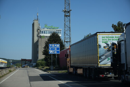 Rastanlage Eisenach Nord an der A4 in Thüringen.