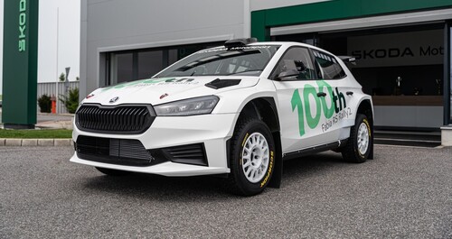 Skoda Fabia RS Rally2.