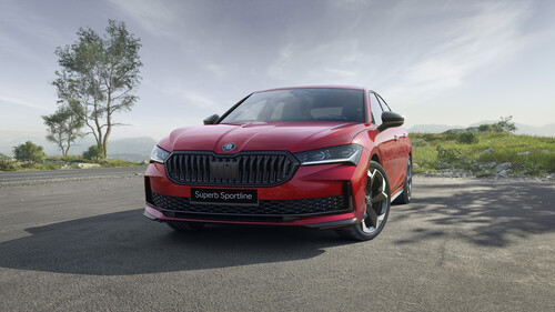 Skoda Superb Sportline.
