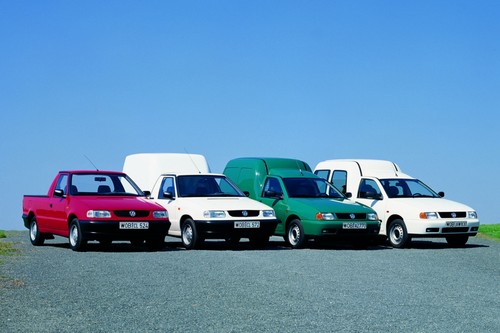 Volkswagen Caddy der zweiten Generation.