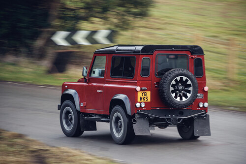 Zum 70. Geburtstag von Land Rover gab es 2018 das Editionsmodell Defender Works V8.